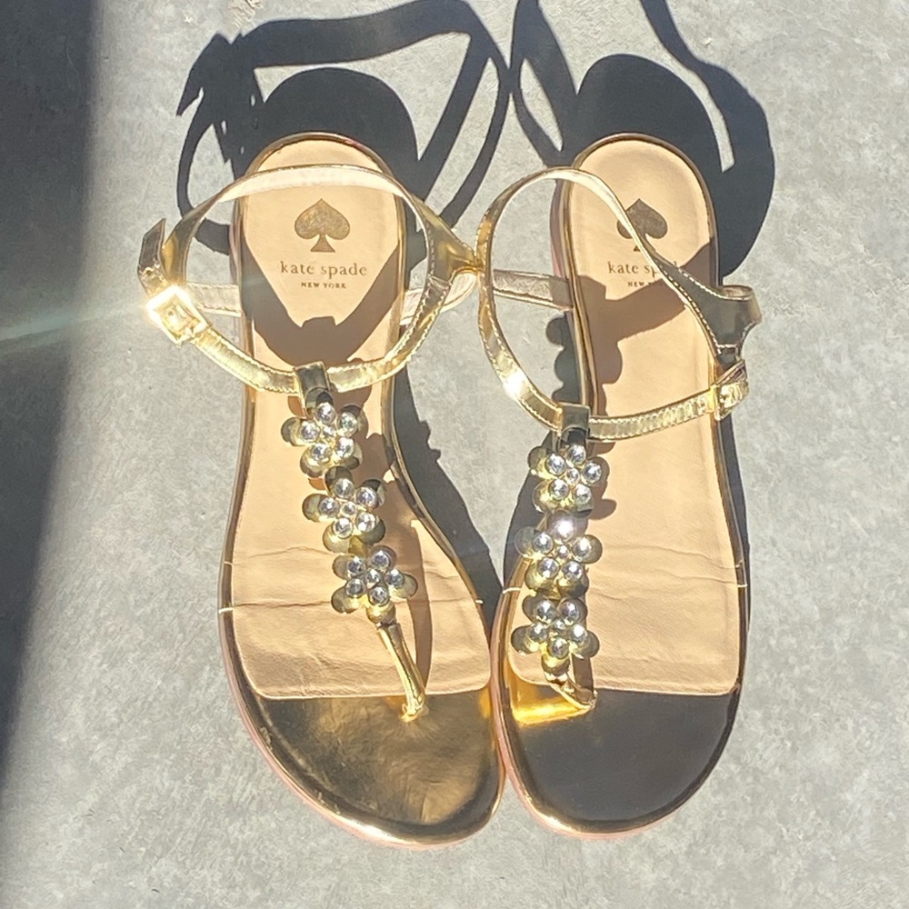 Kate Spade Gold Women's Sandals